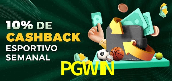 10% de bônus de cashback na PGWIN